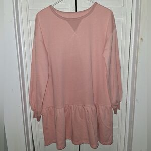 Cindie Blush Long Sleeve Dress
